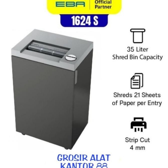 

Murah Paper Shredder Eba 1624 S Germany / Mesin Penghancur Kertas Eba 1624S