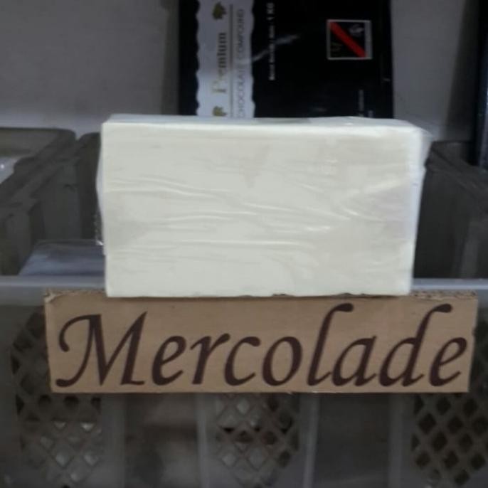 

Mercolade Premium White Coklat Compound / batang repack 500 gr / gram murah