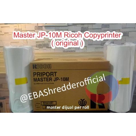 

Murah Master Jp-10M Ricoh Pripot Copy Printer (Original)
