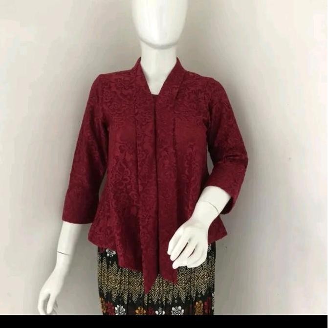 [[ PICKY / ATASAN KEBAYA FLOY BROKAT ENCIM BUSUI FRIENDLY / KEBAYA KARTINI JUMBO LD 130CM LD 140CM K