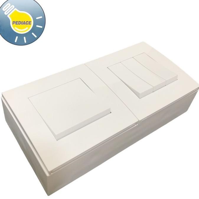 Saklar Engkel + Saklar Triple Outbow Tempel Schneider VIVACE 16A