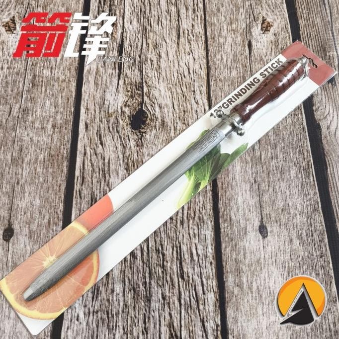 Pengasah Pisau Sharpening Steel Jianfeng Original Oval 12 Inch Co