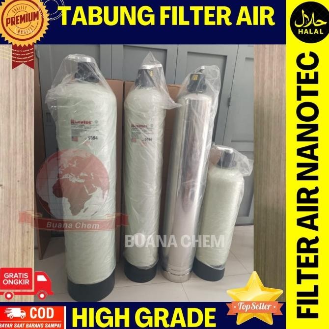 Saringan Tabung Filter Air Sumur / Pdam Nanotec 1035 1054 1354 New Stok