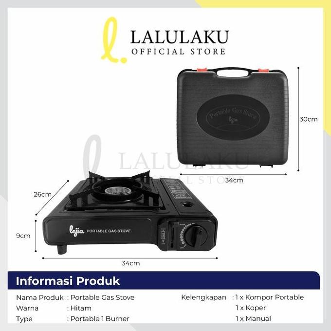 Sale Kompor Gas Portabel 1 Tungku Kompor Portabel Gas 2 In 1 Kompor Camping