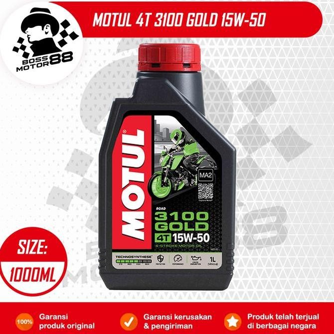 Murah Motul 4T 3100 Gold 1L Oli Mesin Motor 4 Tak Original