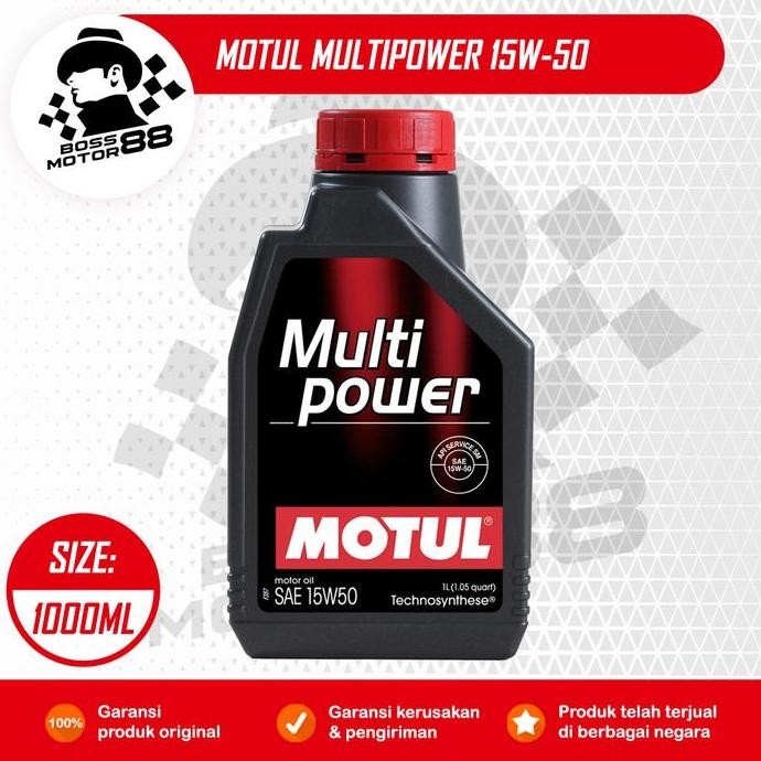 Grosir Motul Multipower 1L Oli Mesin Mobil Premium Original