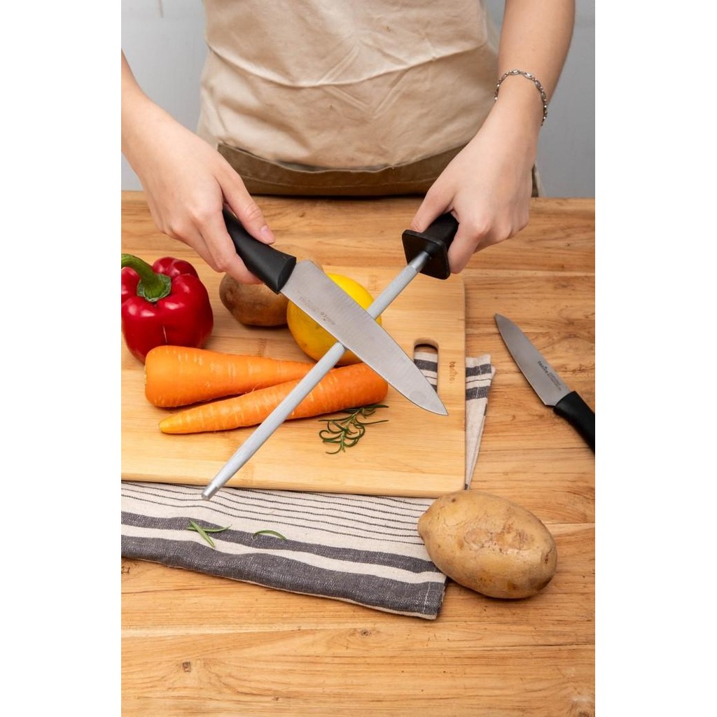 Murah Tanica Essential Sharpening Steel 10-Inch - Pengasahan / Asahan Pisau