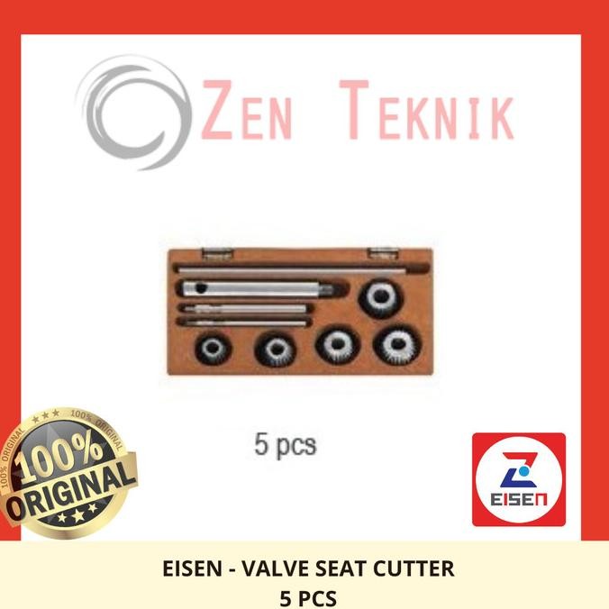 

Eisen - Valve Seat Cutter 5 Pcs - Sv 5 - (32.5, 35, 37.5, 40 Mm) New Stok