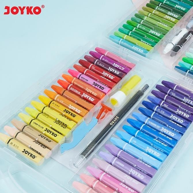 

Crayon Krayon Minyak Oil Pastel Joyko 100 warna ZER