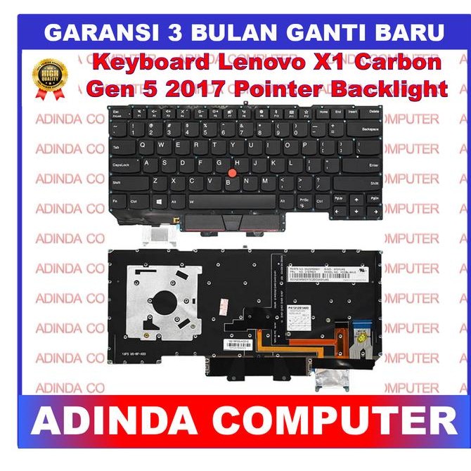 Keyboard Lenovo Thinkpad X1 Carbon Gen5 Gen 5 Gen6 Gen 6 5Th Gen 6Th Gen 2017 2018 Pointer Backlight