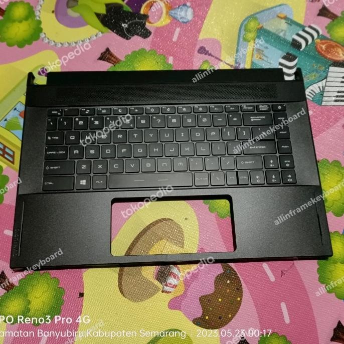 Frame Keyboard Msi Gs66 Stealth Ms-16V1 Gs66 10Sd 10Se 10S Original Co