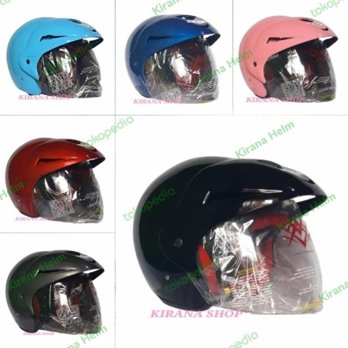 Helm Dewasa | Helm SNI Dewasa Pria Dan Wanita Model Pet