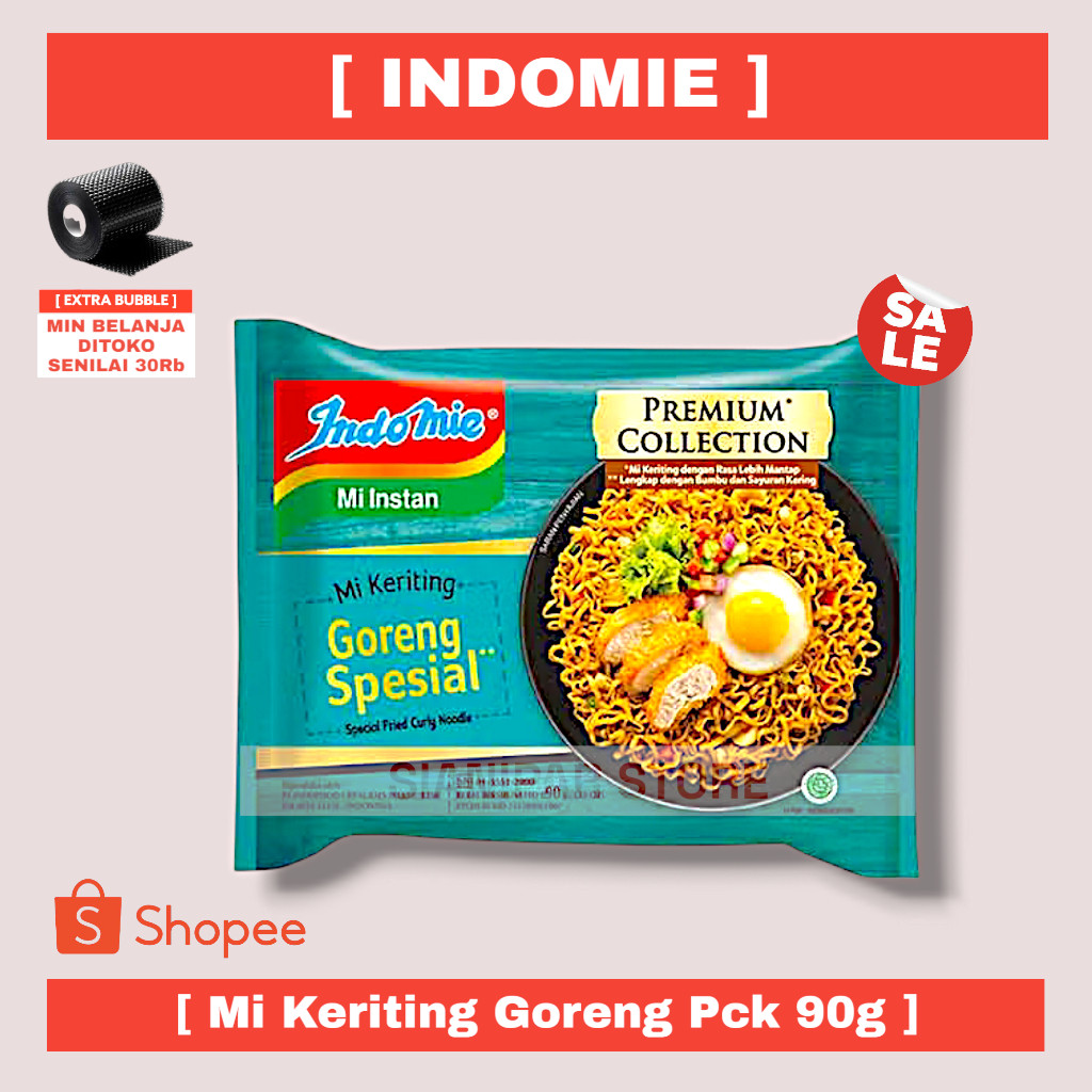 

INDOMIE MI KERITING GORENG SPESIAL PCK 90g