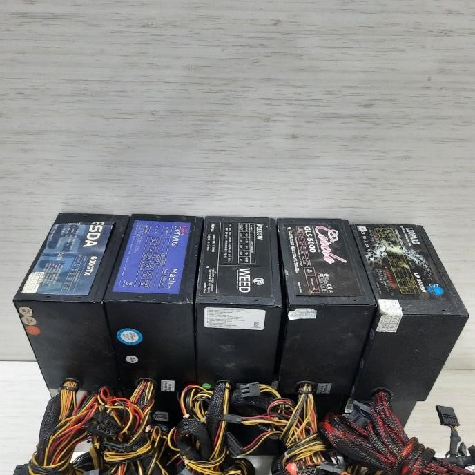 Psu/Power Suplay Pure Korea 500Watt Power Pci-E 8/6+2 Pin Second Normal Bergarangsi Co