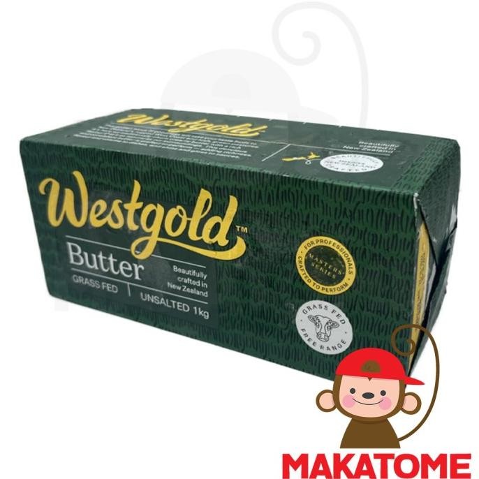

Sale Westgold Dairy Unsalted Butter Frozen 1Kg New Zealand 1 Kg West Gold