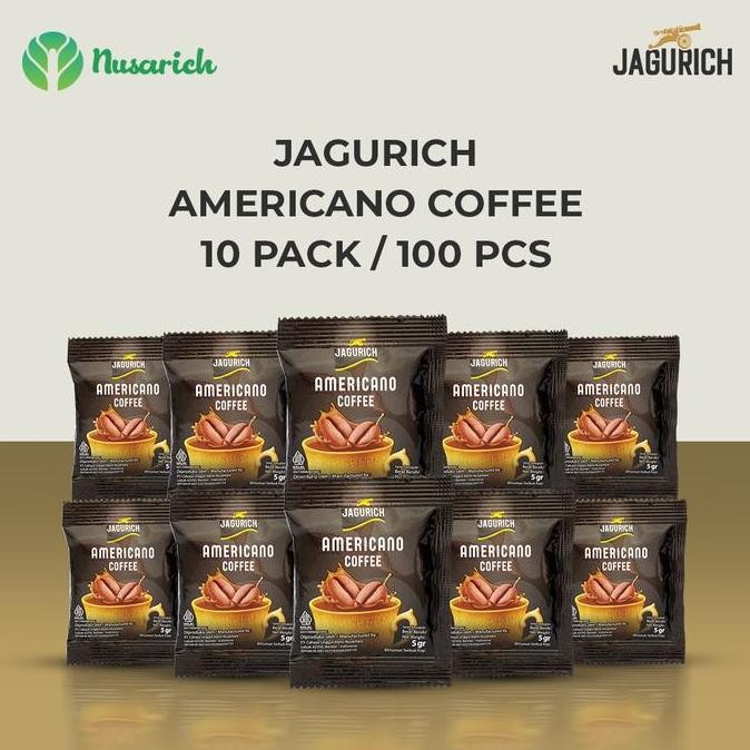 

Sale Jagurich Americano Coffee 10 Pack (100 Sachet)