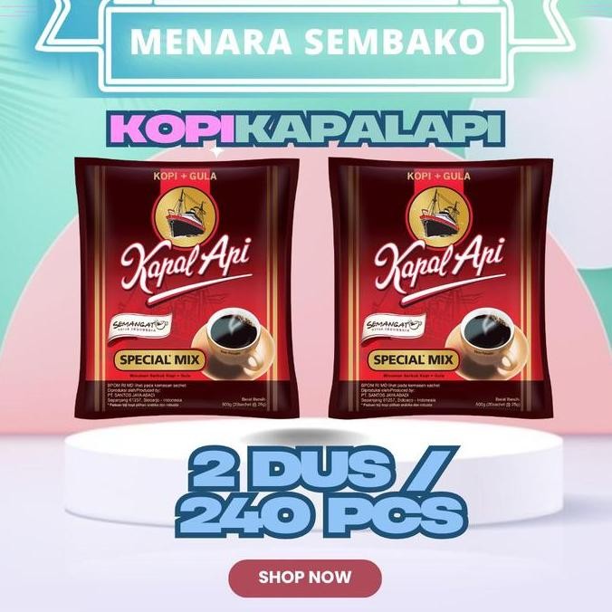 

Grosir Mes 004 - 2 Dus Kopi Kapal Api Murah Banget Promo 2.2