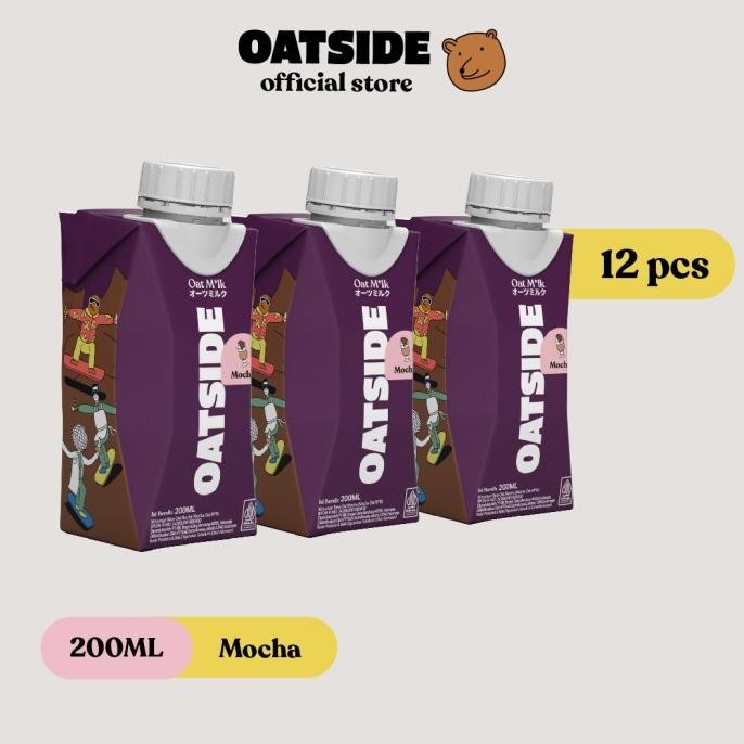 

Grosir Oatside Mini Oat Milk Mocha 200Ml (12 Pcs) (Cap)