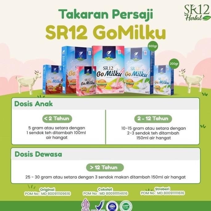 

Promo Susu Kambing Etawa Bubuk Gomilku Ori Sr12 Go Milku Asli Tanpa Krimer