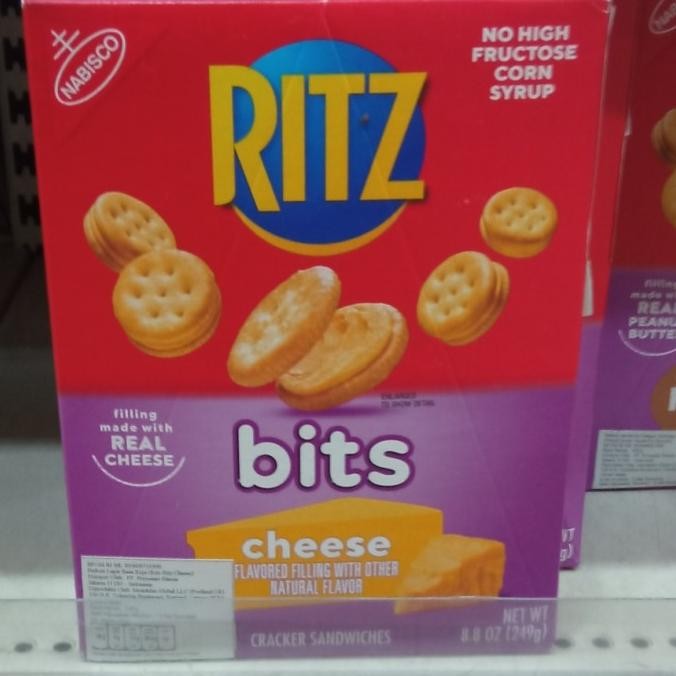 

Ritz bits cheese 249gr