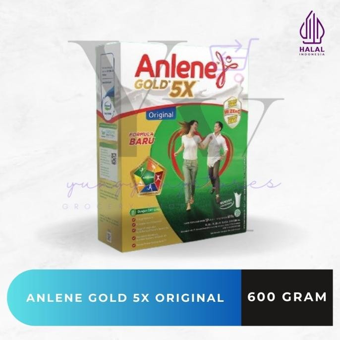 

Murah Anlene Gold 5X Original Susu Bubuk Dewasa 600 Gram