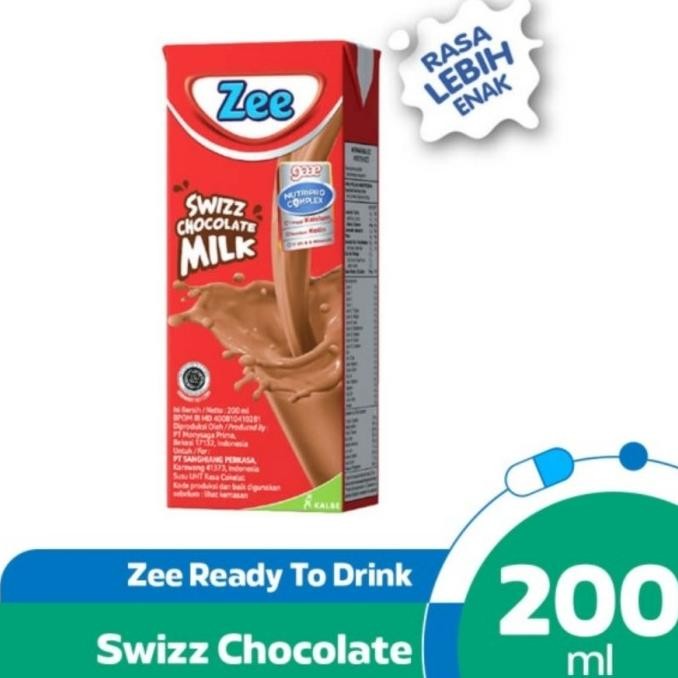 

Promo Zee Uht Swizz Chocolate Milk 185Ml 1 Dus