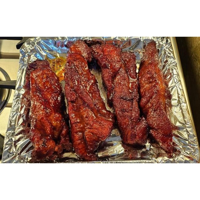 

Sale Pork Charsiu Premium 1 Kg / Babi Panggang Merah /Charsiu Pork Panggang