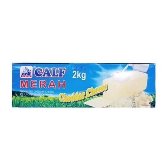 

Murah Calf Merah Cheddar Keju Parut 2 Kg