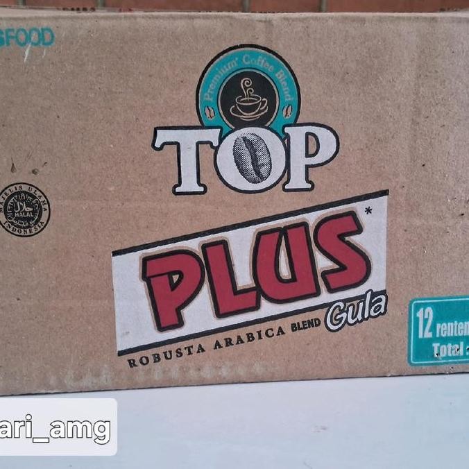 

Murah Kopi Top Plus Gula 1 Dus Isi 120 Sachet / 12 Renceng (18 Gram Per Sachet) Coffee