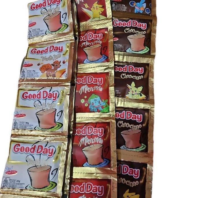 

Promo Good Day Moca Mix Merah.Coklat. Latte Dpt 3Rcg