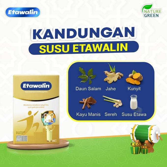 

Murah Susu Etawalin Original Asli Paket 3 Box - Bpom Dan Halal Mui - Bantu Masalah Tulang & Sendi - Minuman Bahan Susu Kambing Etawa Bubuk Asli Dairy Milk Manis | 200 Gram/Box