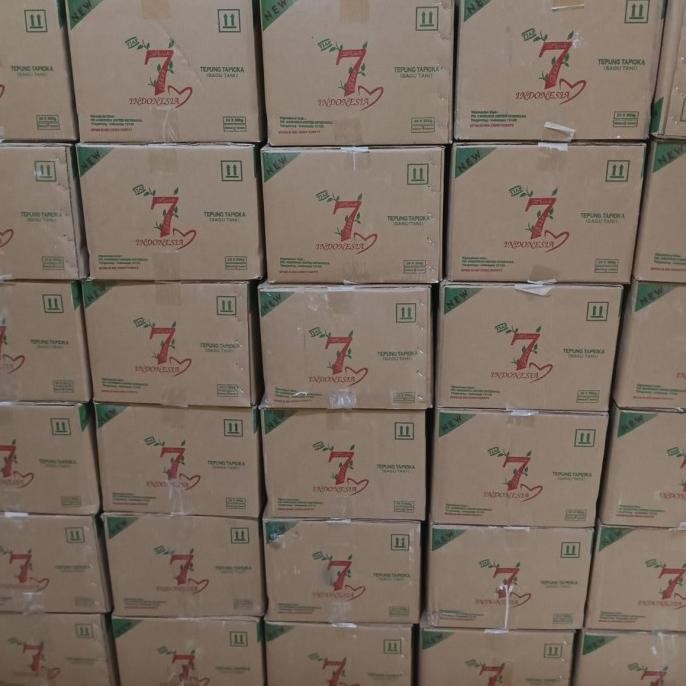 

Promo Sagu Tani Tjap 7 Daun 1 Dus / 12 Kg / 24 Pack @500Gr / Tepung Tapioka