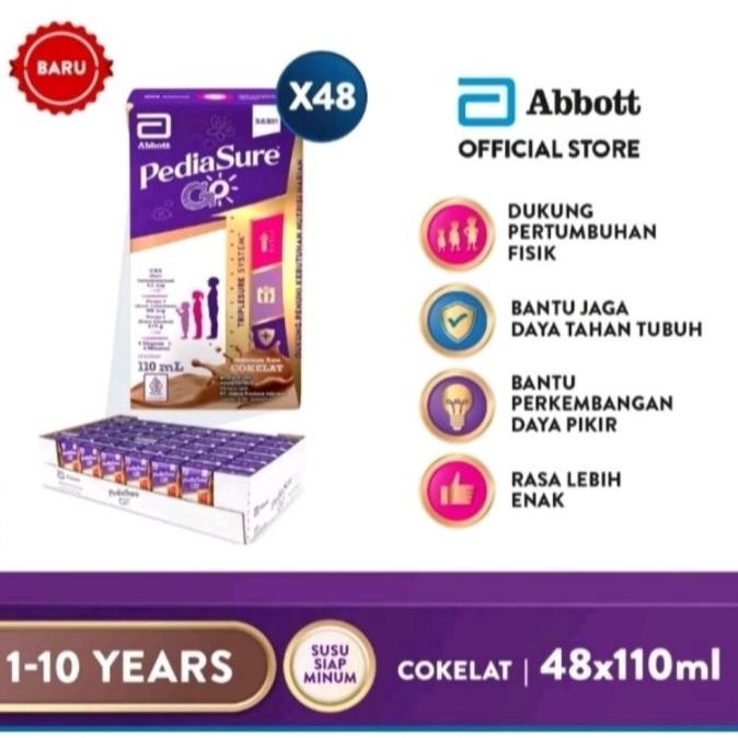 

Promo Pediasure Go Uht 48X110Ml Karton