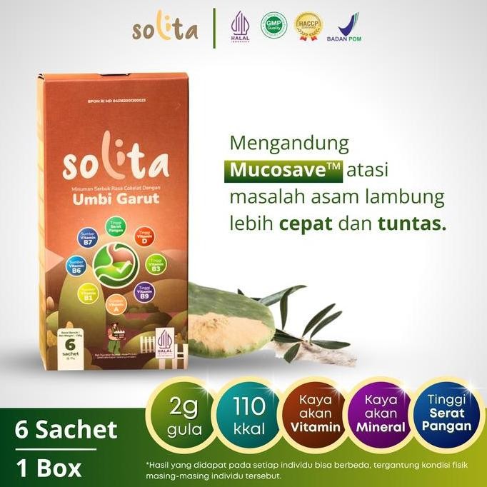 

Promo Solita Minuman Untuk Asam Lambung 1 Box 6 Sachet Sedia Rasa Cokelat Dan Thai Tea Serbuk Drink Kurma Air Gula Bubuk