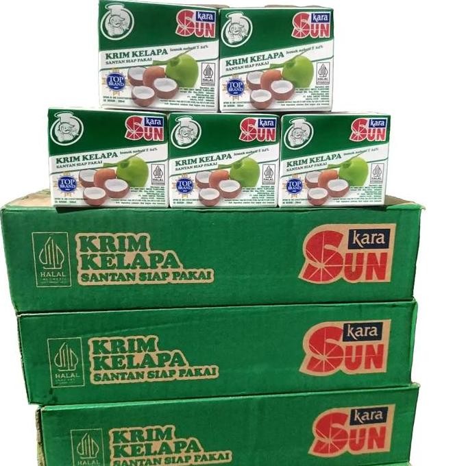 

Murah 200Ml Sunkara Kotak 1 Dus Isi 12 Pcs Santan Kara
