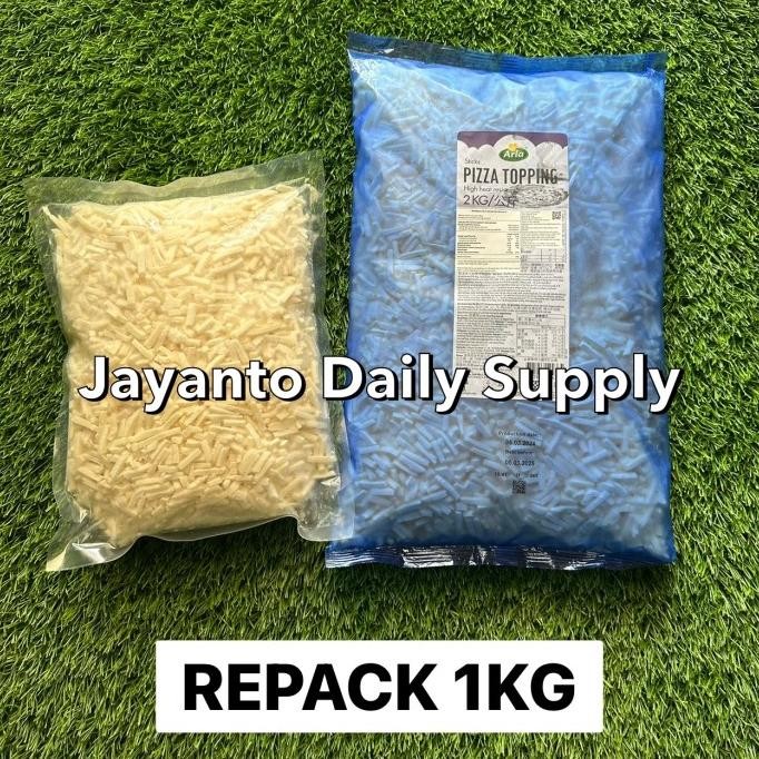 

Sale Arla Pizza Topping Sticks 1Kg Repack / Keju Mozarella Parut Pizza Topping / Import Denmark