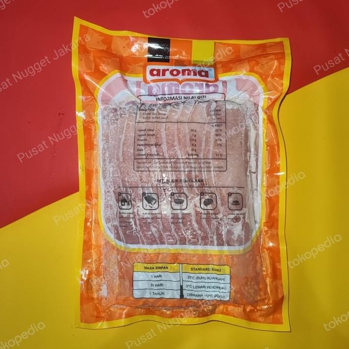 

Murah Pork Back Bacon Aroma 1Kg