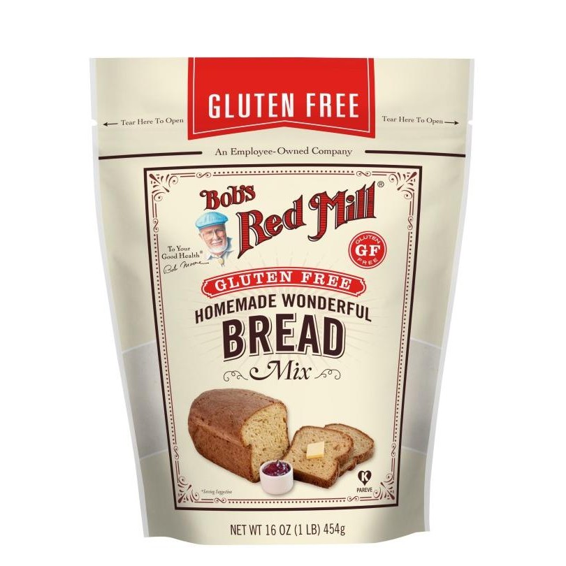 

Promo Bob'S Red Mill Gluten Free Homemade Wonderful Bread Mix 454Gr