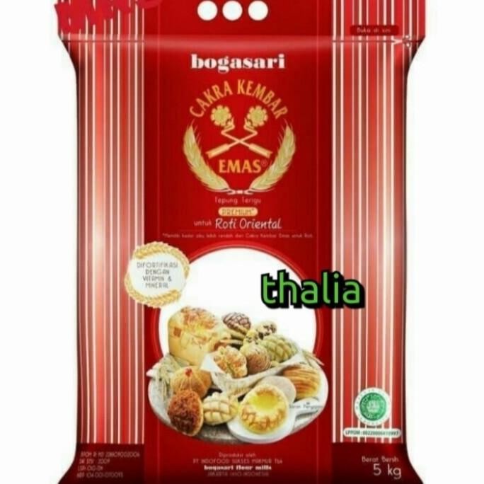 

Murah Cakra Kembar Emas (Cke) Oriental 5Kg Tepung Protein Tinggi U/ Roti Dll