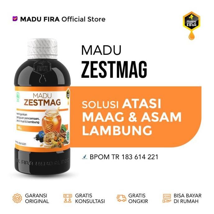 

Murah Madu Zestmag Original Bpom Mui 280Gram