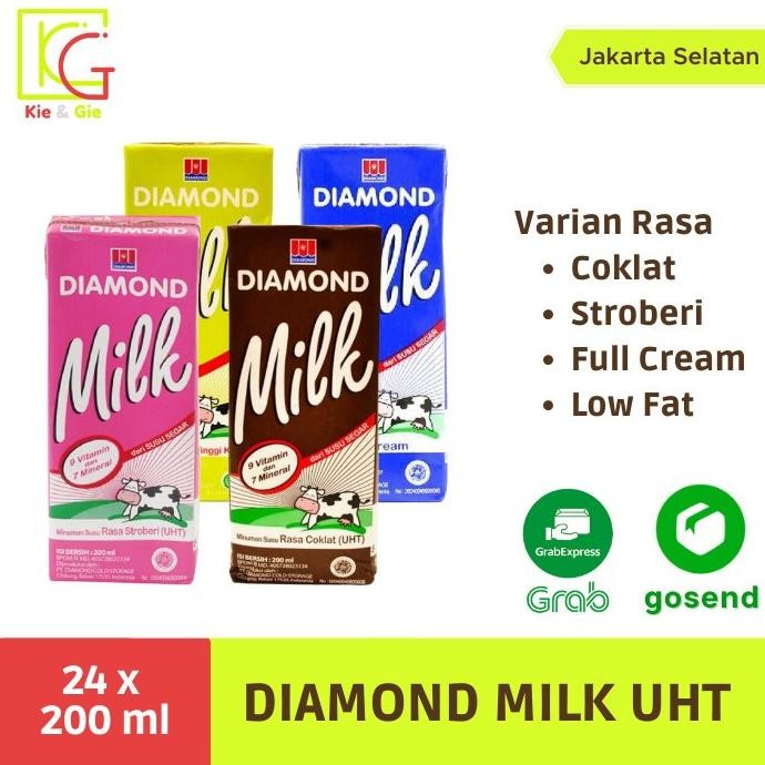 

Promo Susu Diamond Uht 200 Ml (1 Dus Isi 24 Pcs)