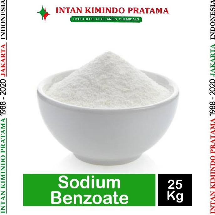 

Murah Sodium Benzoate 25Kg Pengawet Makanan Multifungsi