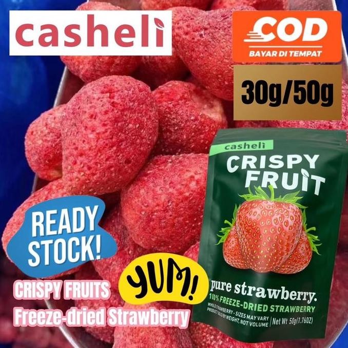 

Murah Casheli 100G Bundle Of 2 Crispy Freeze-Dried Strawberry 50G + Freeze-Dried Yellow Peach 50G Cemilan Makanan Camilan Snacks Food Manis
