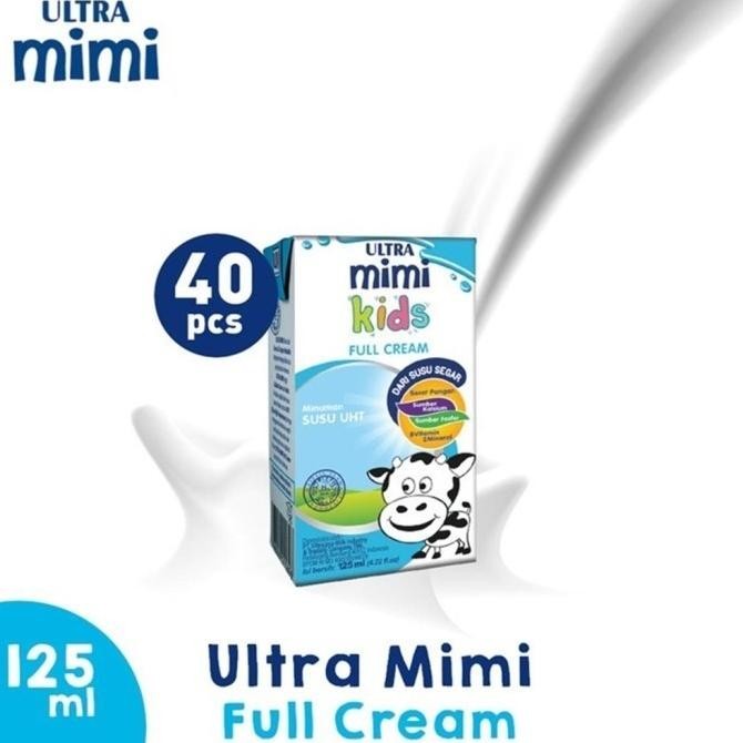 

Sale Susu Ultra Mimi Uht Full Cream 125Ml 1 Karton/Dus (40 Pcs)