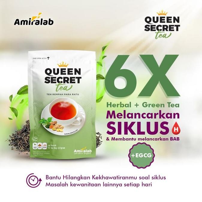 

Promo Queen Secret Tea 15 Teabags Lancarkan SiklusWanita Halal&Bpom