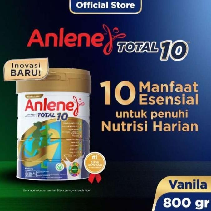 

Murah Anlene Total 10 Rasa Vanila 800 Gram