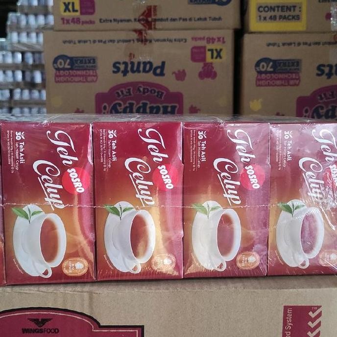 

Grosir 1 Pack Teh Sosro Celup 30 Isi 10 Kotak Black