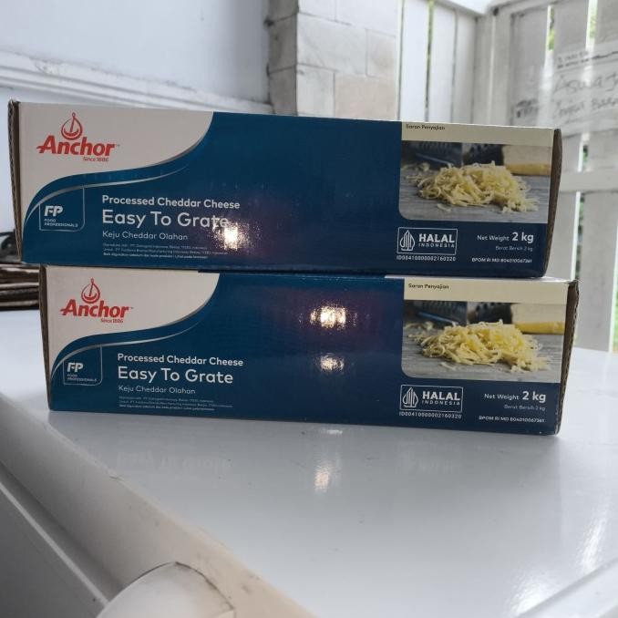 Promo Anchor Cheddar 2Kg/Keju Cheddar Premium Anchor