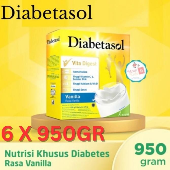 

Sale Diabetasol Vanila Coklat 6X 950Gr | Diabetasol Jumbo 6X 950Gr (1 Karton)