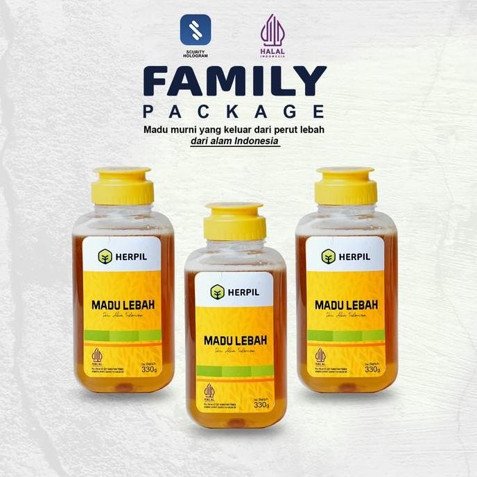 

Promo [Cod] Family Package [Madu Lebah Herpil] Madu Asli Murni Multiflora Alami Pure Natural Bahan Raw Honey